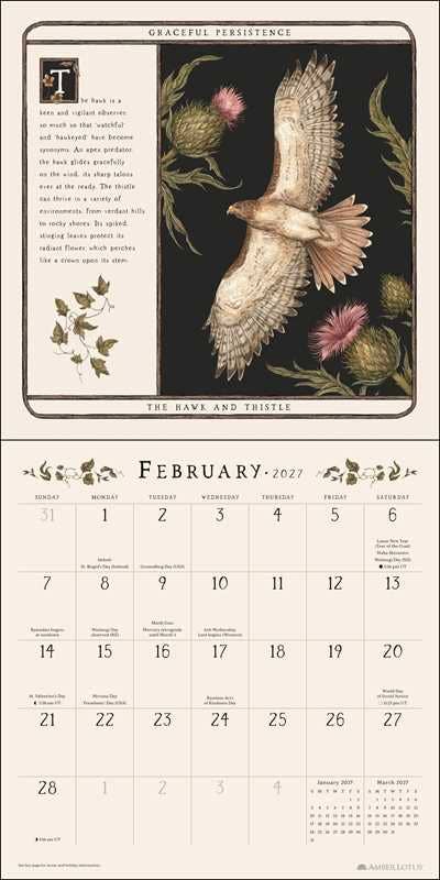 Woodland Wardens 2027 Wall Calendar by Jessica  Roux