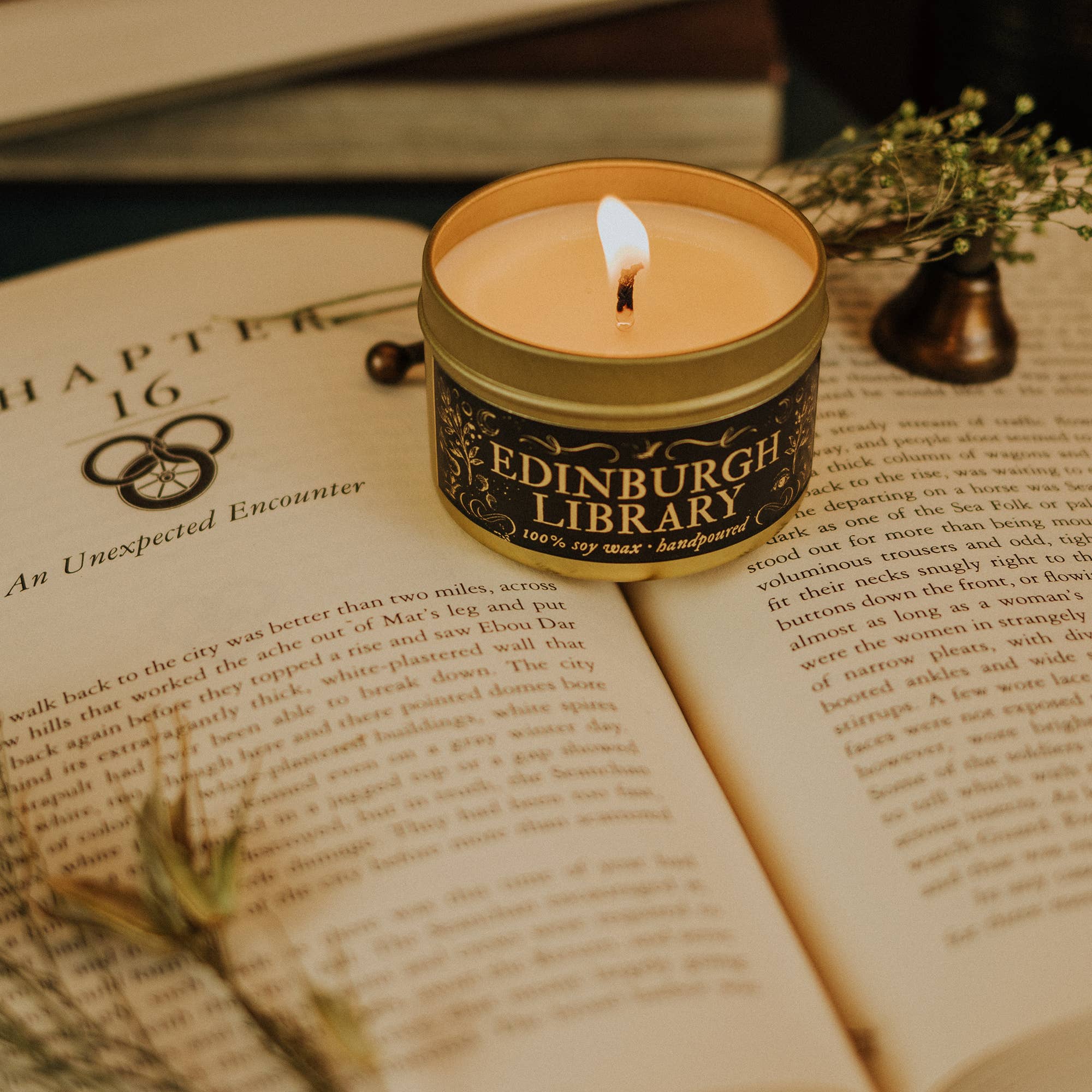 Edinburgh Library | Literary & Gothic-Inspired Jar Candle