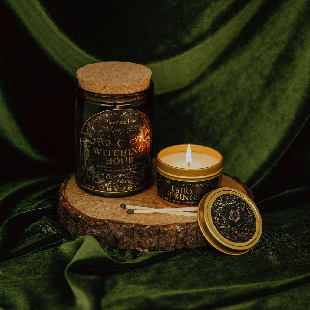 Fairy Springs | Literary & Gothic-Inspired Jar Candle