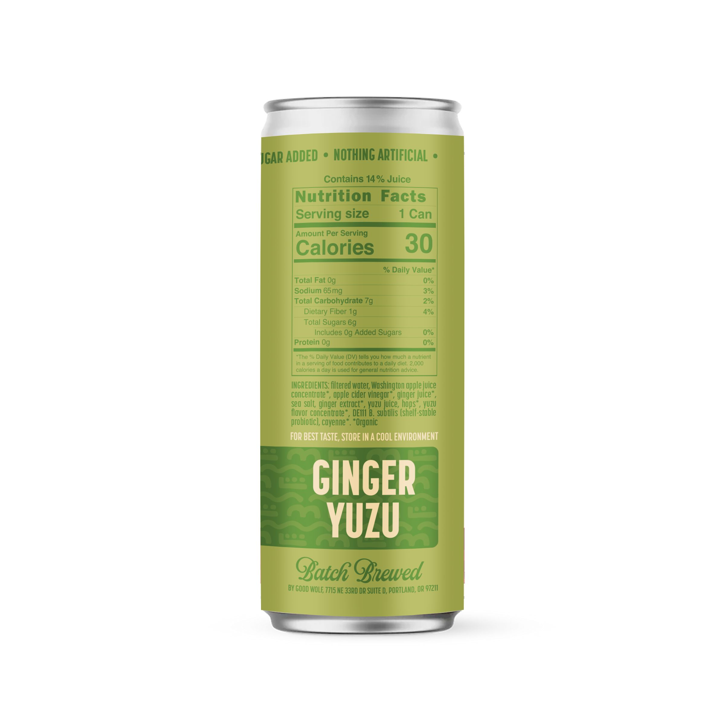 Probiotic Soda Variety Pack - No Added Sugar; Hand-Crafted