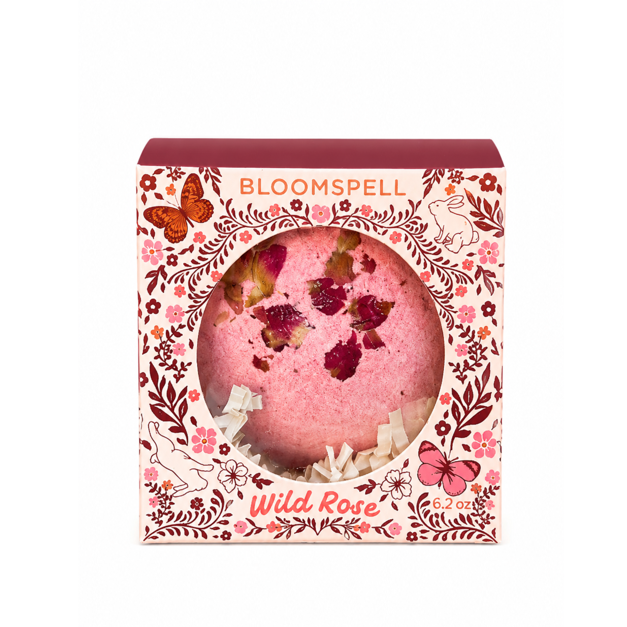 Bloomspell Bath Bomb in Wild Rose