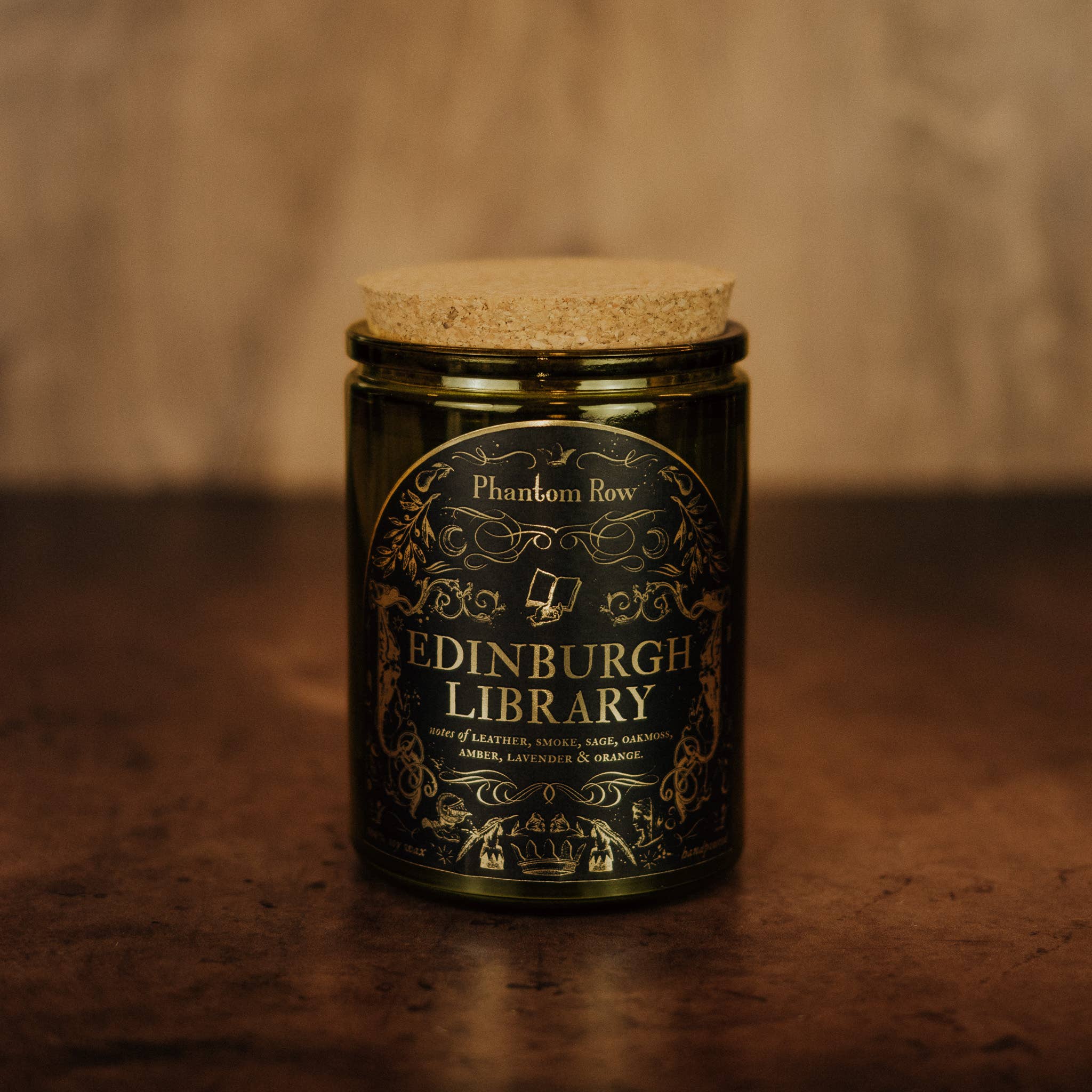 Edinburgh Library | Literary & Gothic-Inspired Jar Candle