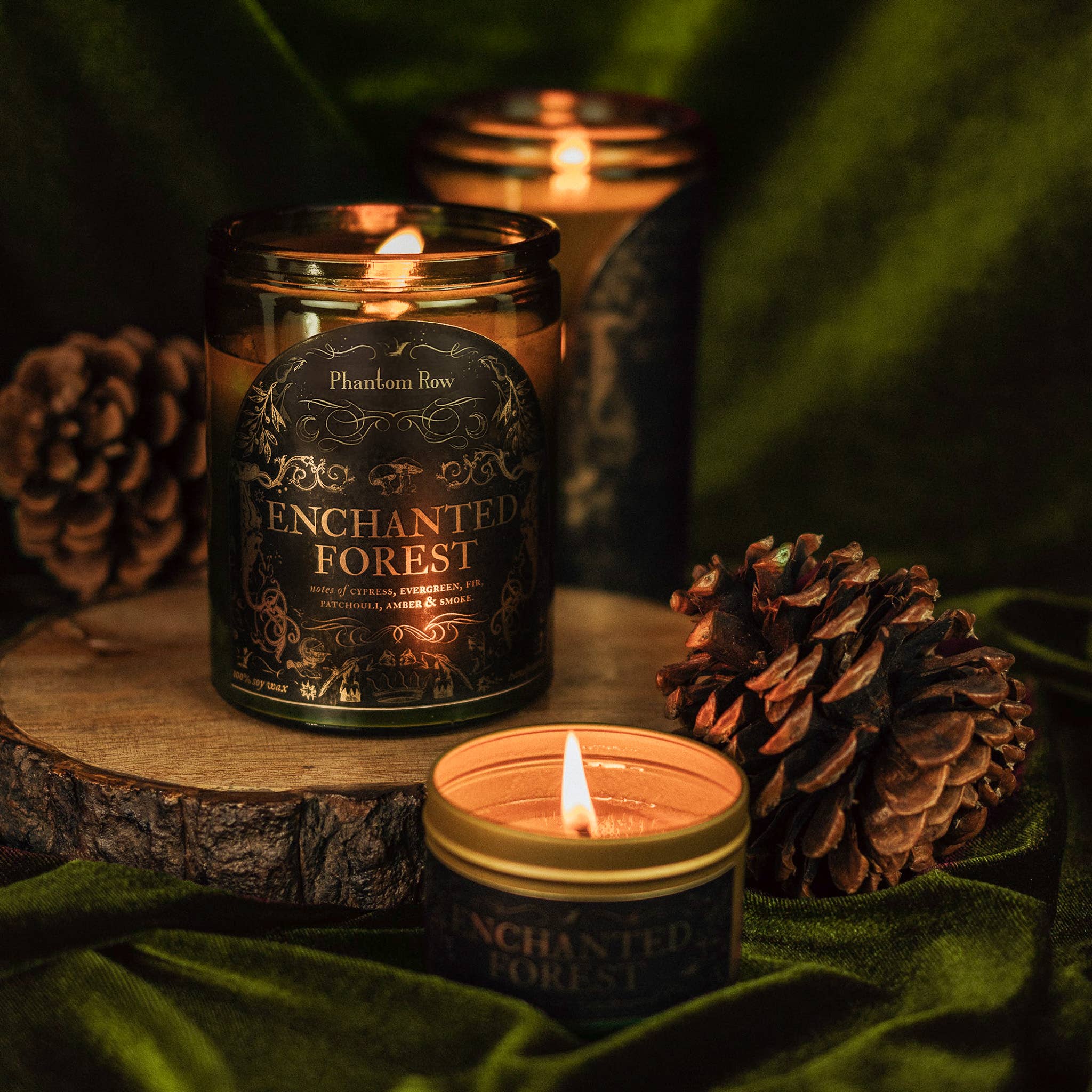 Enchanted Forest | Literary & Gothic-Inspired Jar Candle