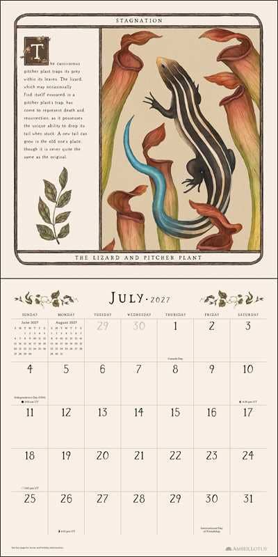 Woodland Wardens 2027 Wall Calendar by Jessica  Roux