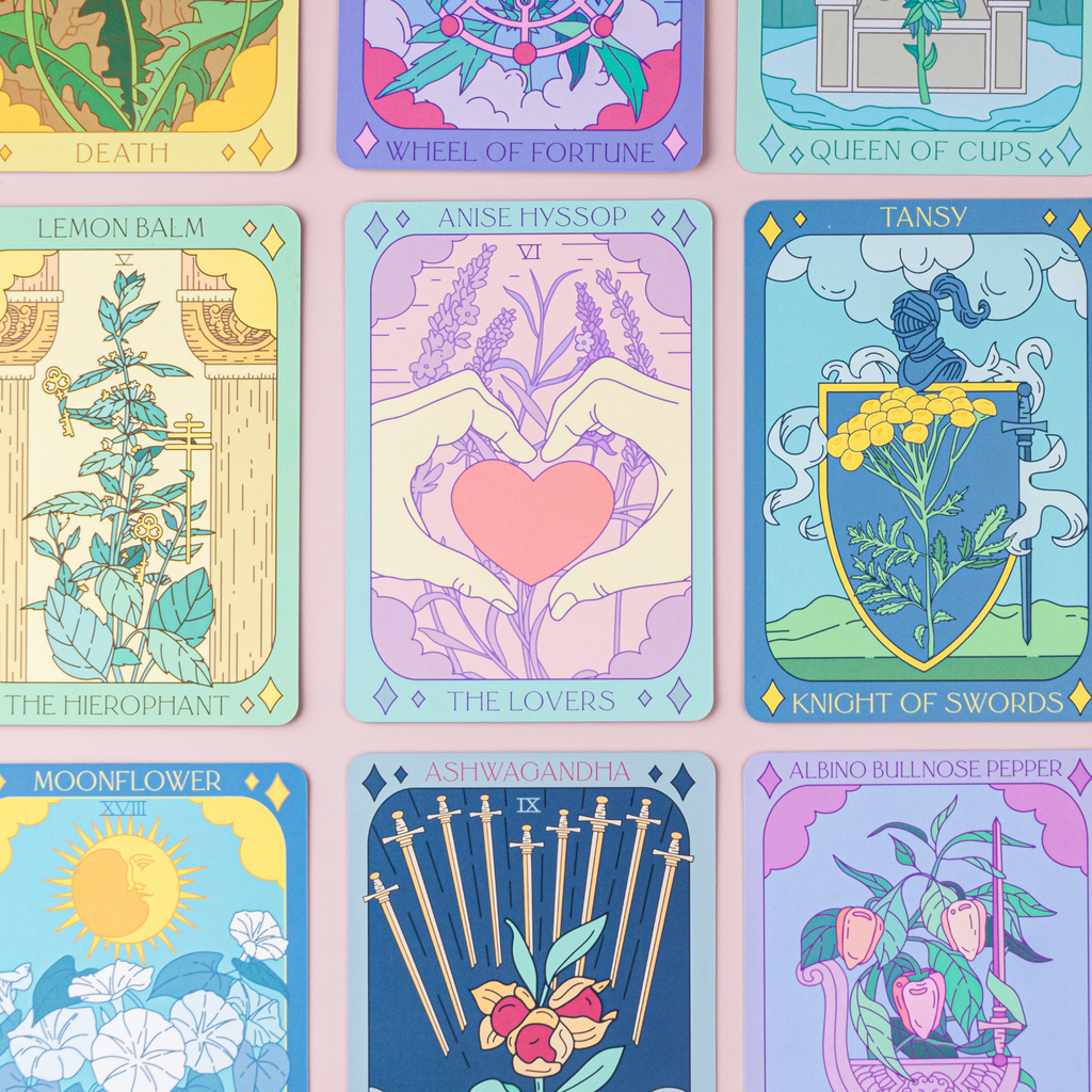 Botanical Tarot Deck + Guidebook Limited Edition