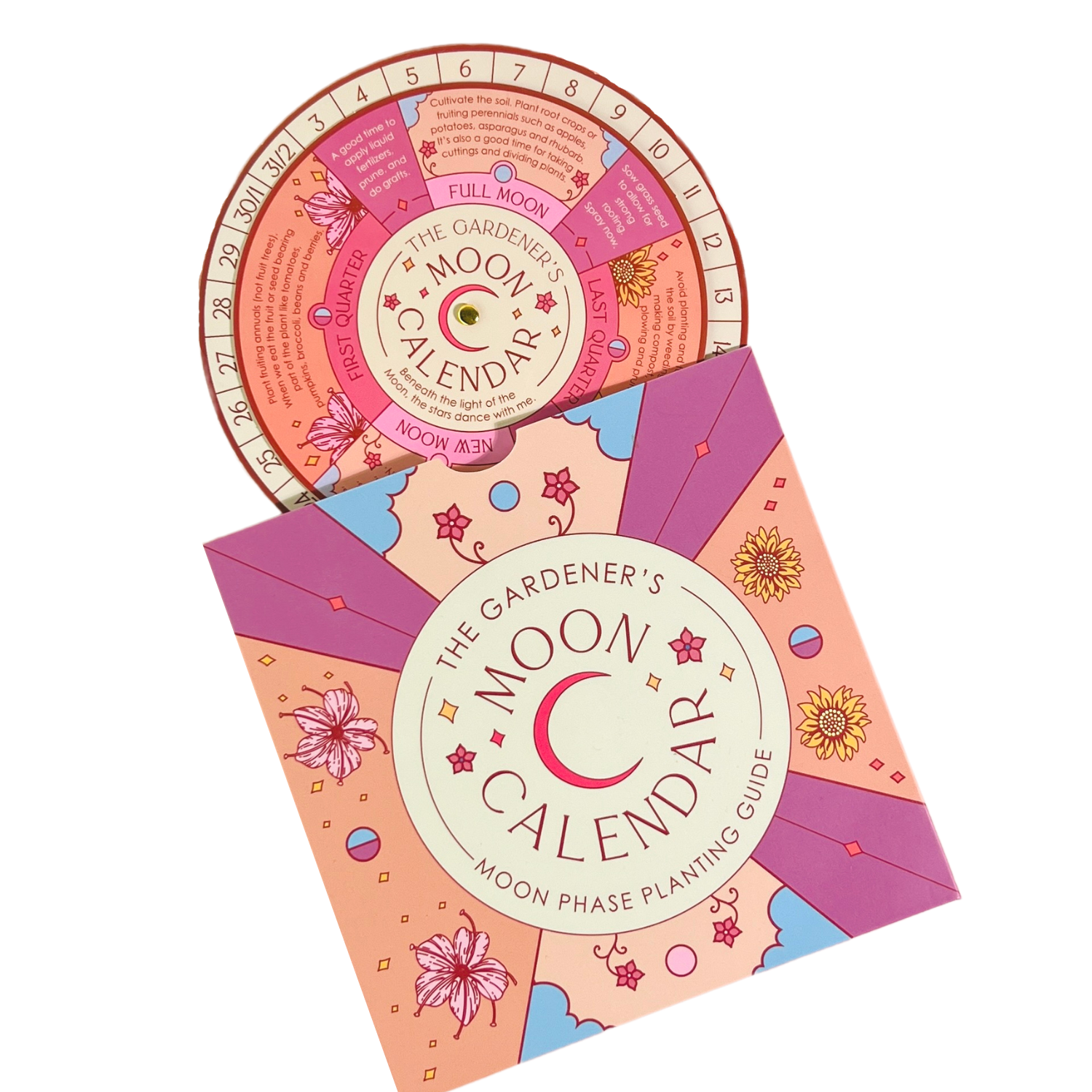 Moon Calendar Spinner Planting Guide