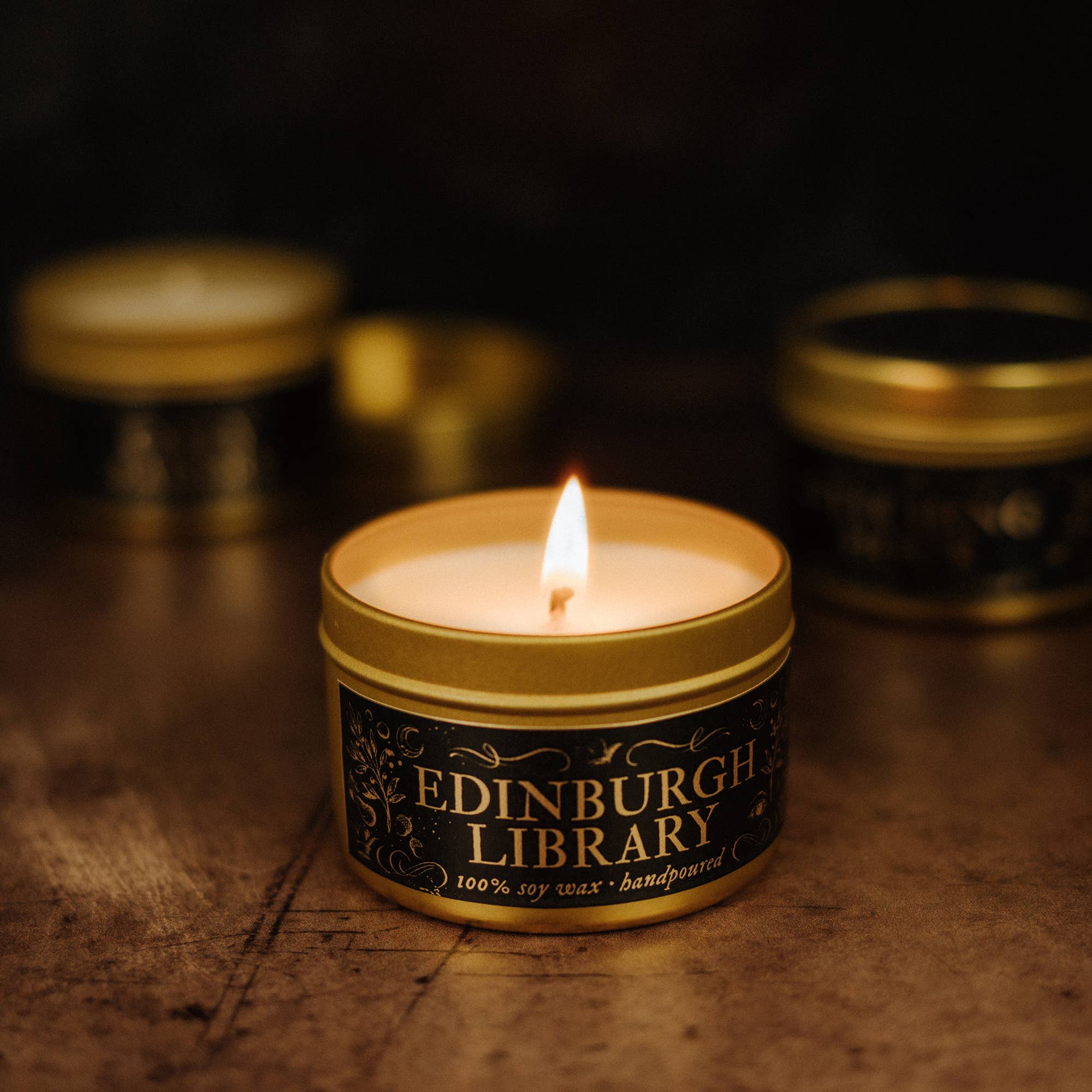 Edinburgh Library | Literary & Gothic-Inspired Jar Candle