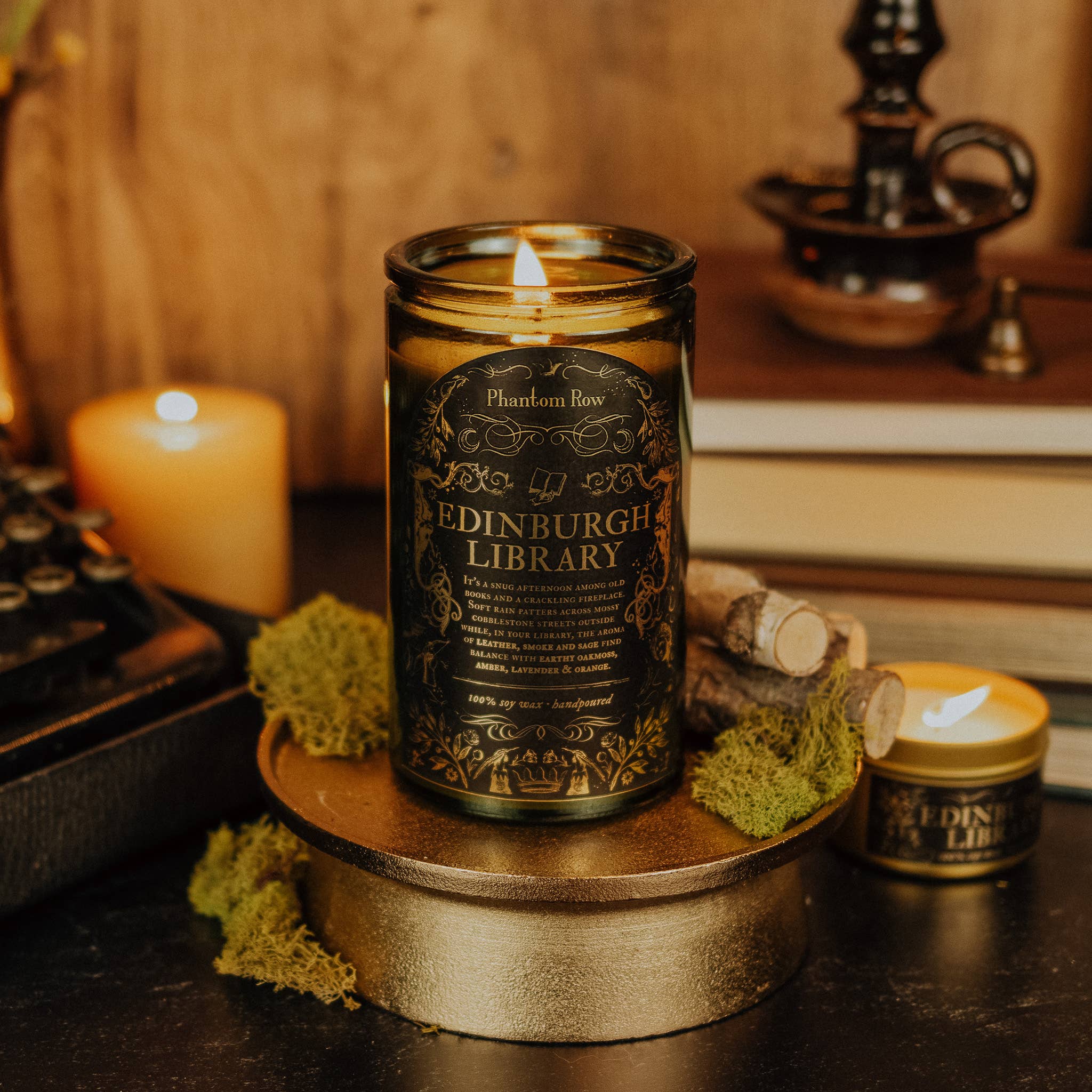 Edinburgh Library | Literary & Gothic-Inspired Jar Candle