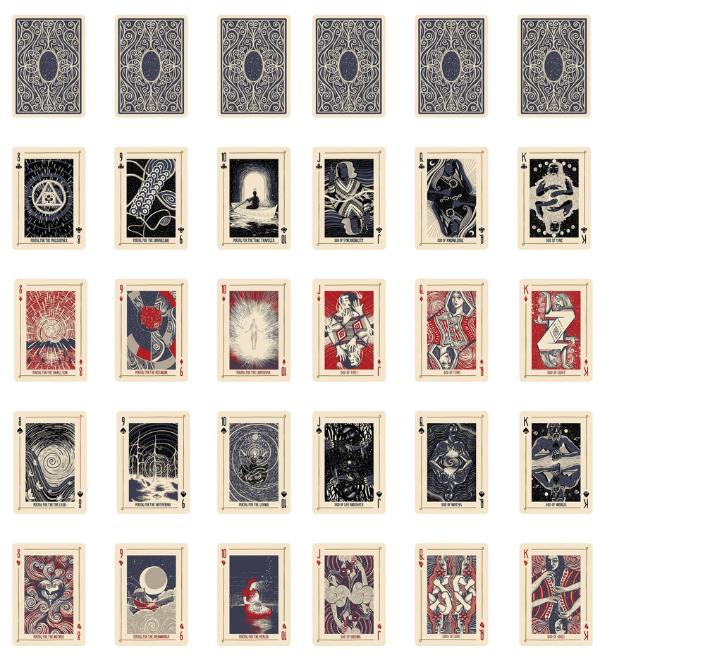 Open Portals Playing Cards & Oracle (Lightside Colorway)