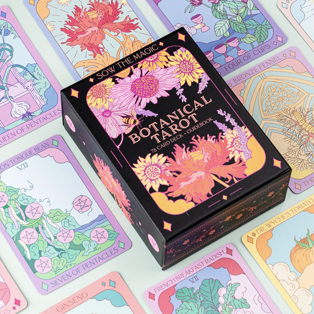 Botanical Tarot Deck + Guidebook Limited Edition