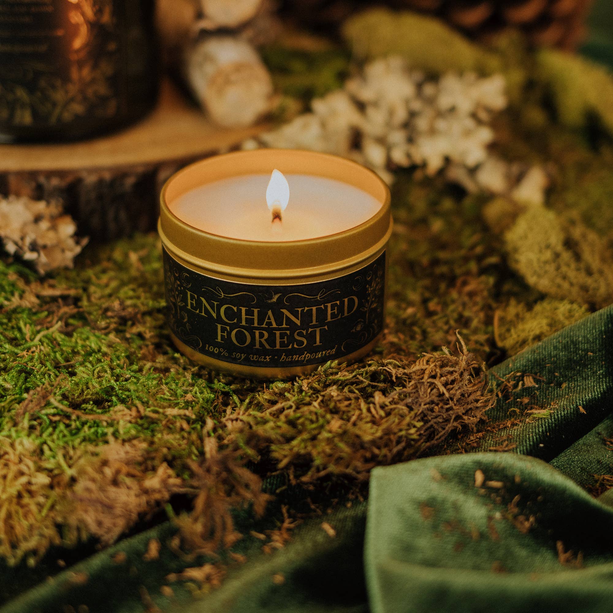 Enchanted Forest | Literary & Gothic-Inspired Jar Candle