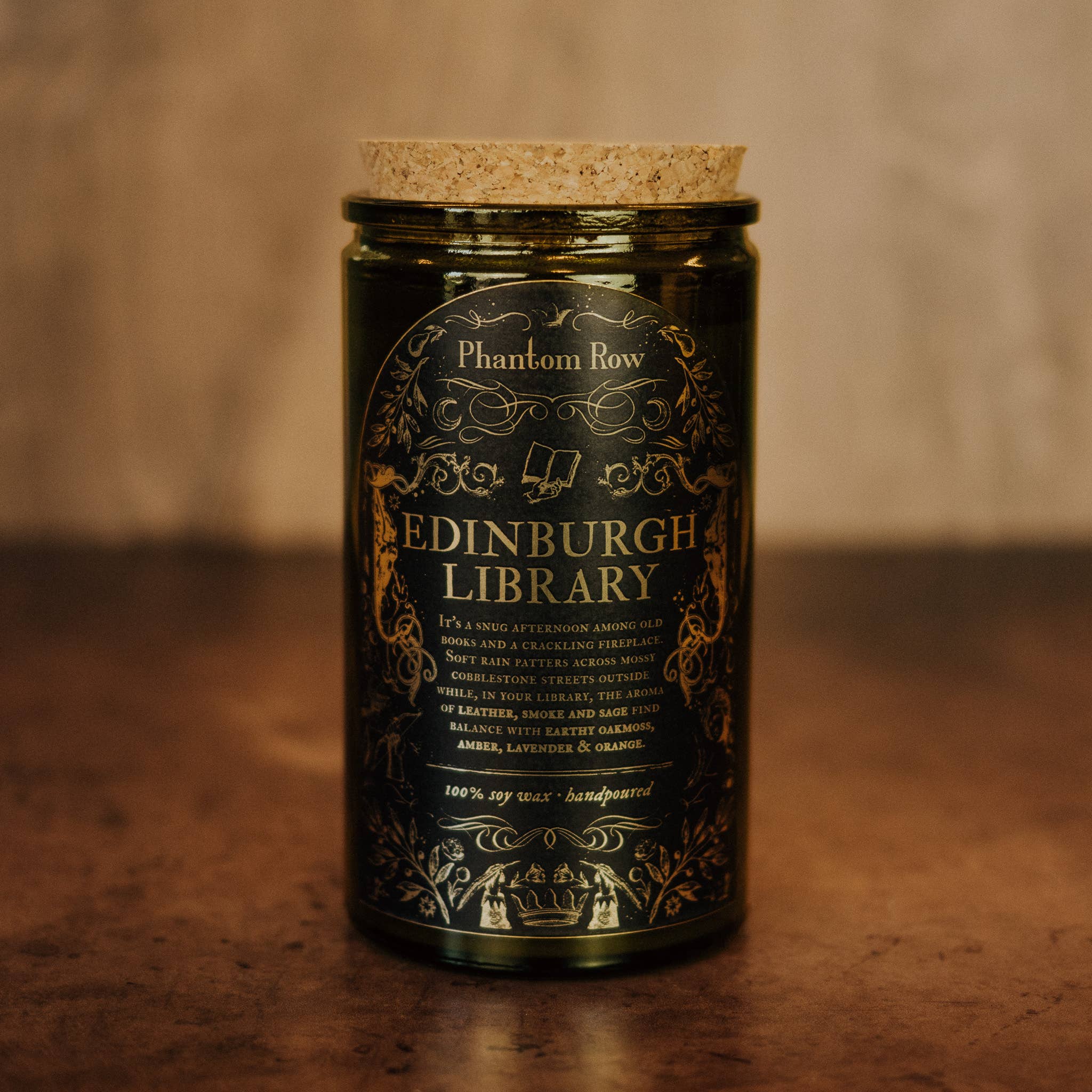 Edinburgh Library | Literary & Gothic-Inspired Jar Candle