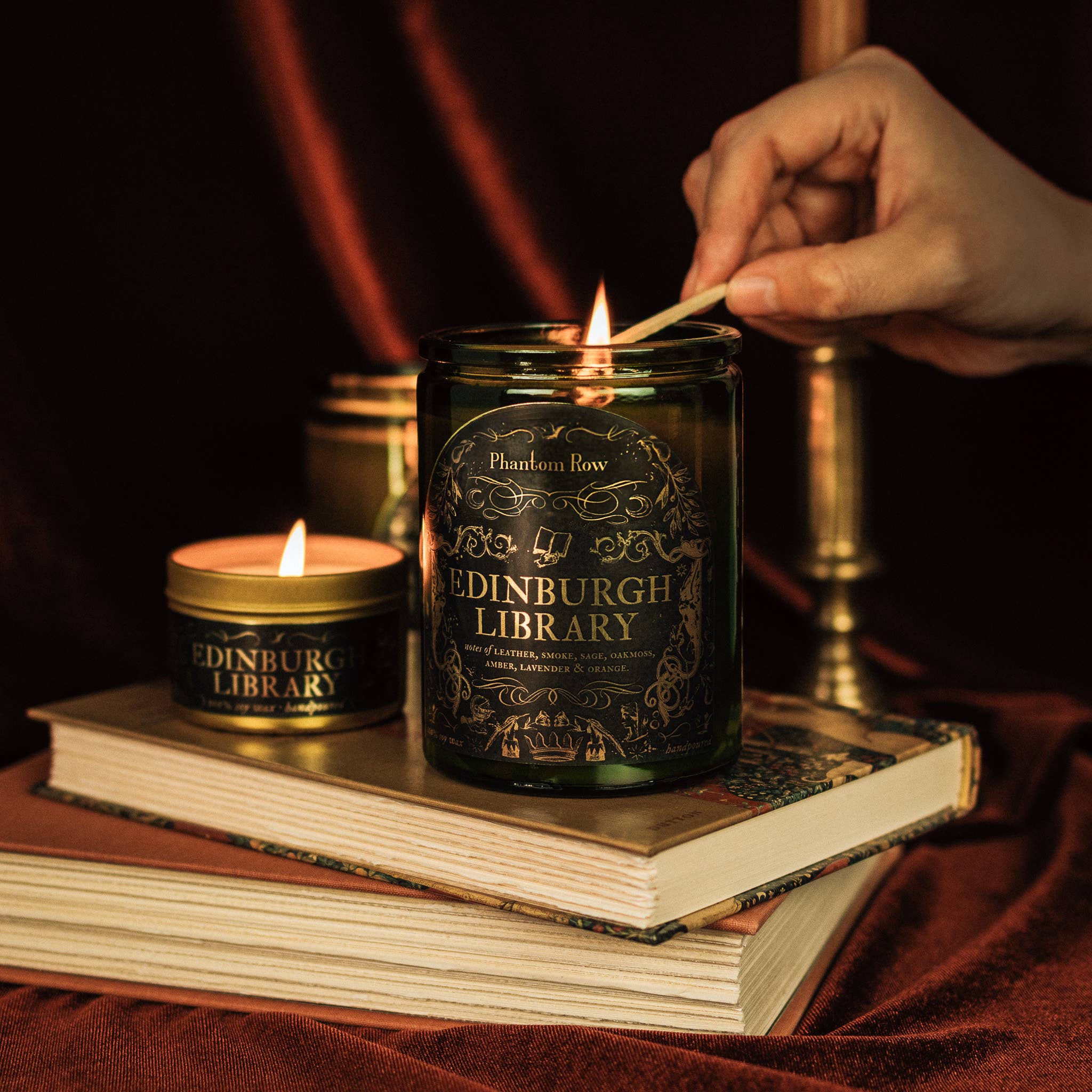 Edinburgh Library | Literary & Gothic-Inspired Jar Candle