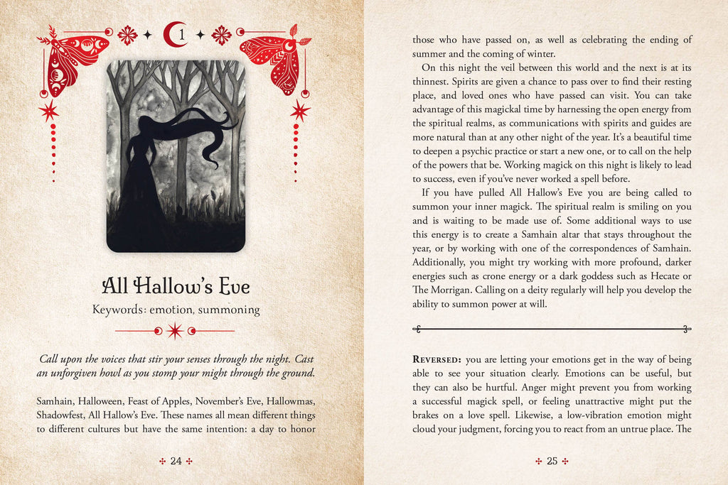 Seasons of the Witch: Samhain Oracle DELUXE EDITION by Lorriane Anderson