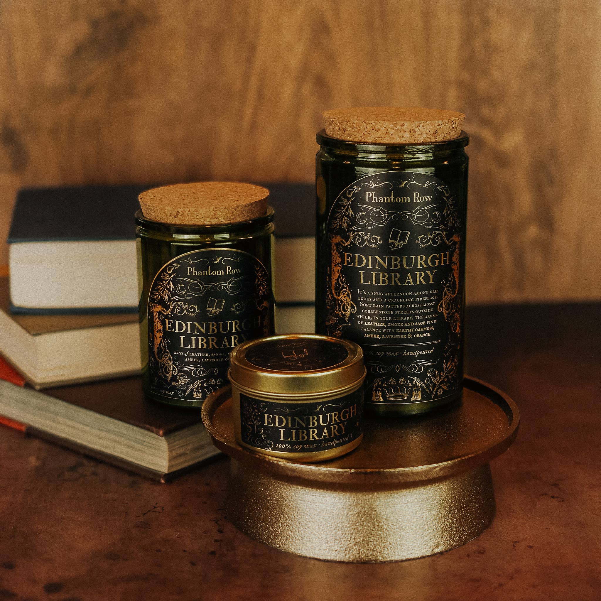 Edinburgh Library | Literary & Gothic-Inspired Jar Candle