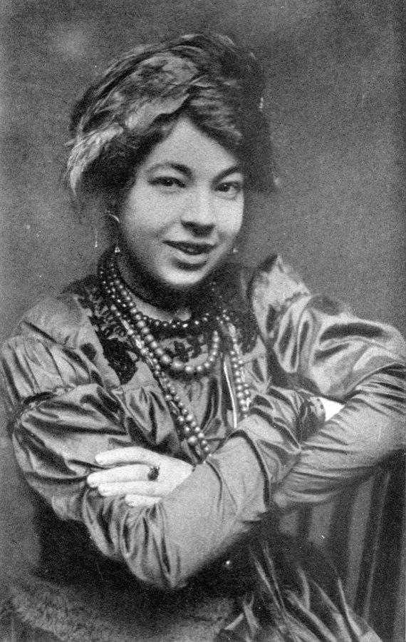Pamela Colman Smith, photographed in 1912